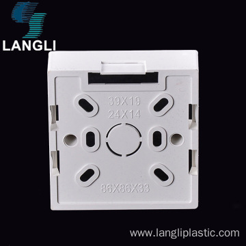 Fire Resistance Electrical Plastic PVC Switch box